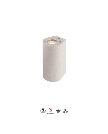 LEVI * APLIQUE EXTERIOR R BLANCO IP65 2L*GU10